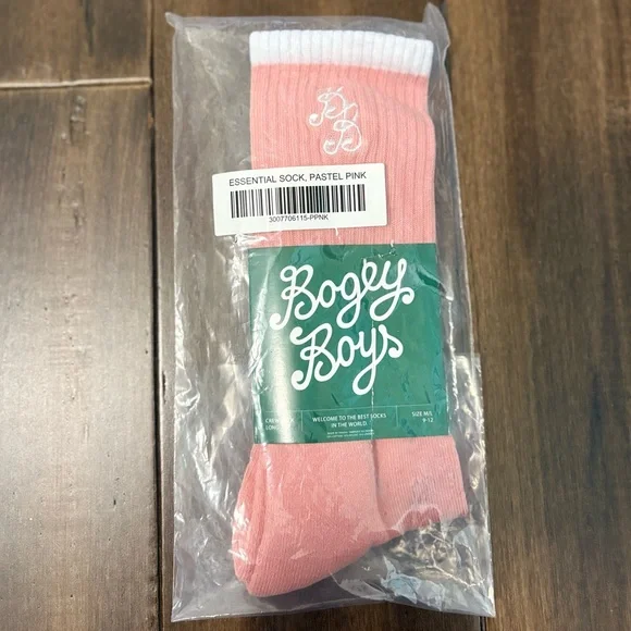 Bogey Boys by Mackelmore Pastel Pink Purple Golf Socks Preppy Retro Colorful - Picture 3 of 4
